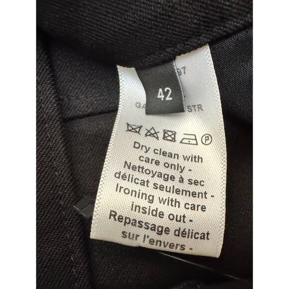 Joseph Pants Sz 12 Dressy Tailored Boot Cut Cotton Viscose Careercore - Picture 8 of 8